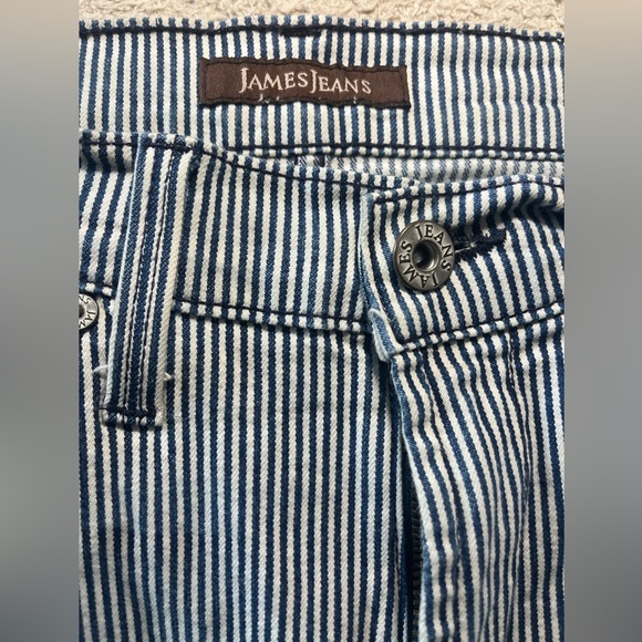 James Jeans Twiggy blue and white striped - Picture 3 of 5